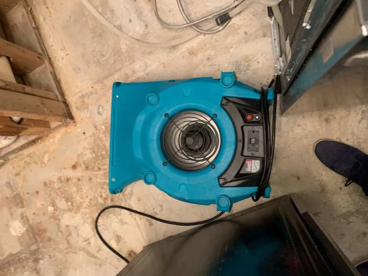 Air mover drying equipment for Mold Remediation & Removal in Monterey Park